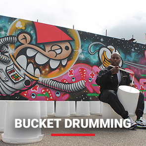 Bucket drumming
