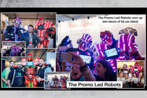 Entertainmens-Steltlopers-The-Promo-LED-Robots-Steltenlopers